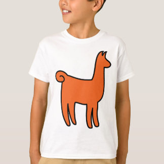 Camiseta Naranja Llama Apparel