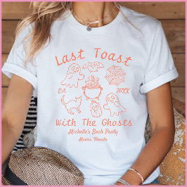 Camiseta Naranja Monocromo Última Tostada Fiesta de Bach de