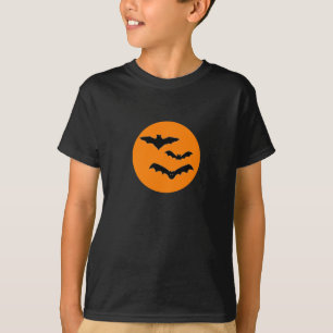 Camiseta Naranja Moon & Bats