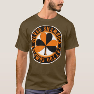 Camiseta Naranja Nautical Sha de Silver Shamrock Tattoo Com