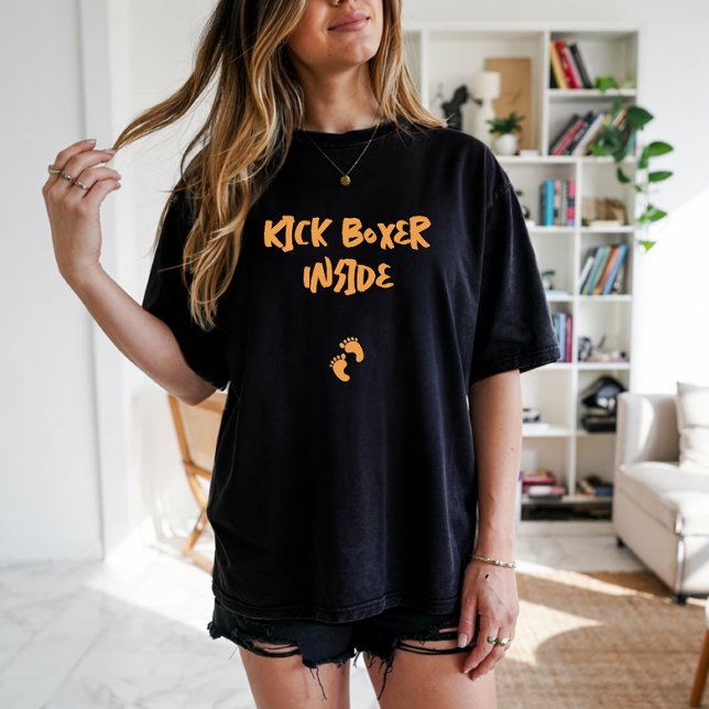 Camiseta Naranja negra con huella dactilar de embarazo humo (Subido por el creador)