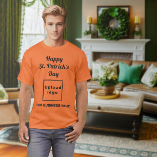 Camiseta naranja para el Día de San Patricio de ne