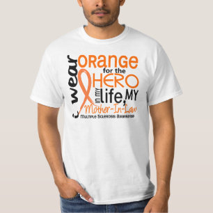 Camiseta Naranja para el ms de la suegra del héroe 2
