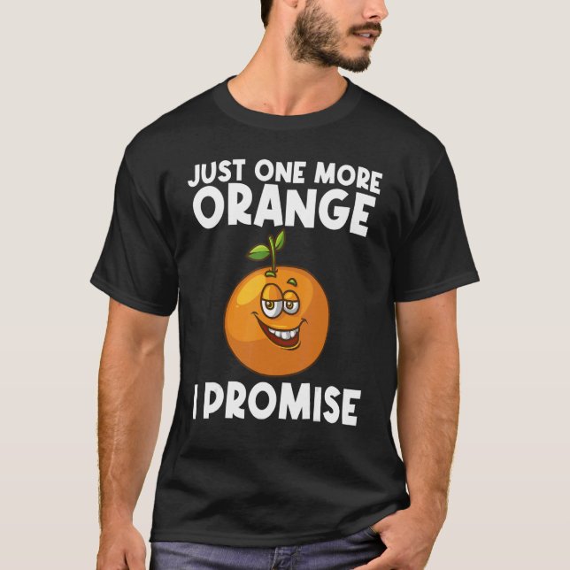 Camiseta Naranja Para Hombres Mujeres Citrus Mandarin (Anverso)