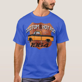 Camiseta naranja personalizado y negro