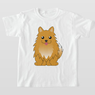 Camiseta Naranja Pomeranian