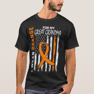 Camiseta Naranja por la conciencia de la esclerosis múltipl