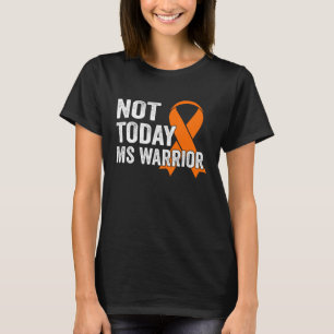 Camiseta Naranja Ribbon MS Warrior no apoya hoy