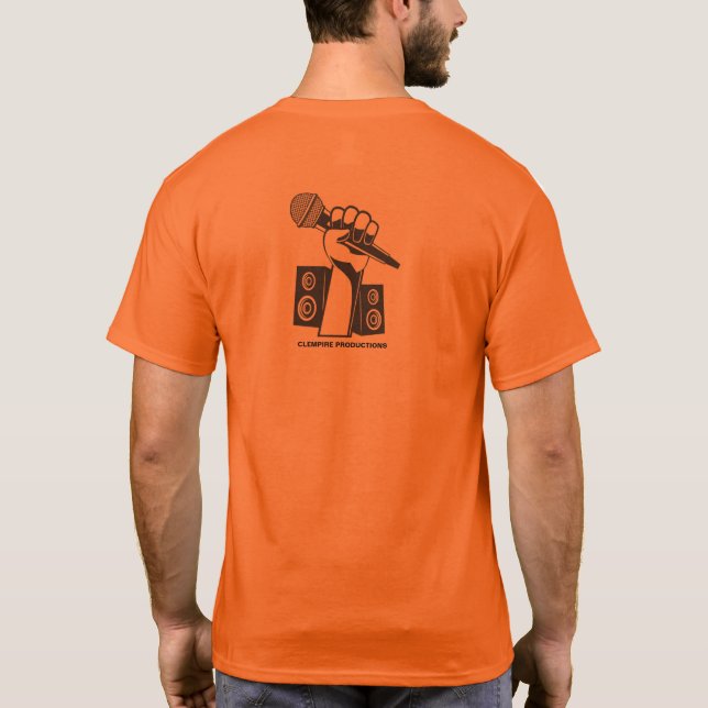 Camiseta Naranja Salón Tee Shirt (Reverso)