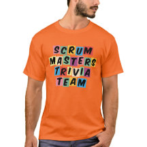 Naranja Scrum Masters Shirt