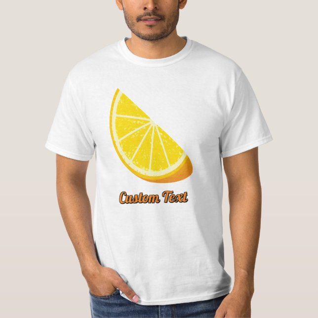 Camiseta Naranja Slice (Anverso)