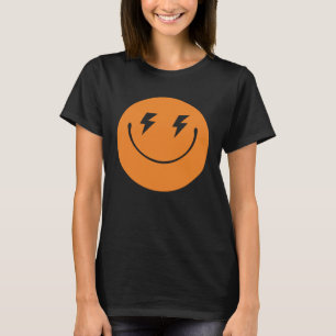 Camiseta Naranja sonríe cara a cara sonriente lindo Ki de p