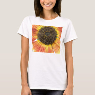 Camiseta Naranja Sunflower Ladies T Shirt
