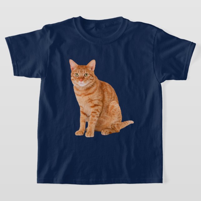 Camiseta Naranja Tabby Cat (Distribución)