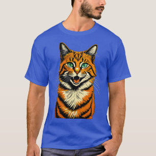 Camiseta Naranja Tabby Cat