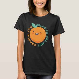 Camiseta Naranja, Te Encantará Verme Cítrico Fruit Pun Stat