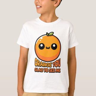 Camiseta Naranja, ¡Te Encantas De Verte! Cute Naranja Pun
