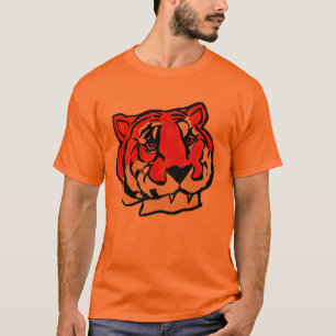 CAMISETA NARANJA TIGER