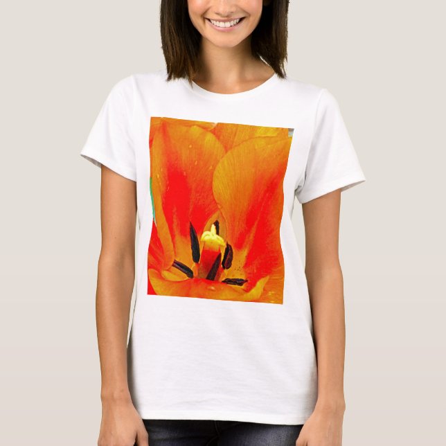 Camiseta Naranja Tulip (Anverso)