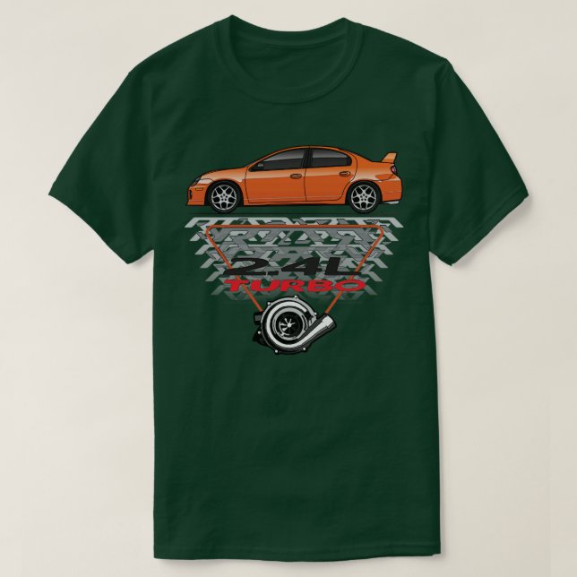 Camiseta Naranja Turbo (Diseño del anverso)