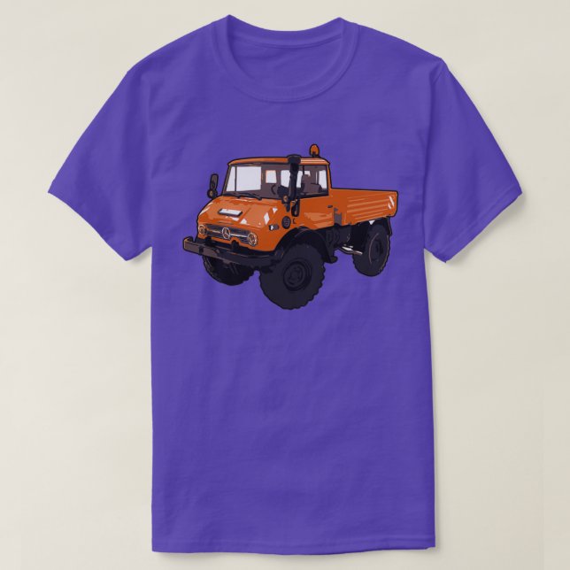 Camiseta Naranja UNIMOG (Diseño del anverso)