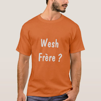 Camiseta Naranja Wesh Frère