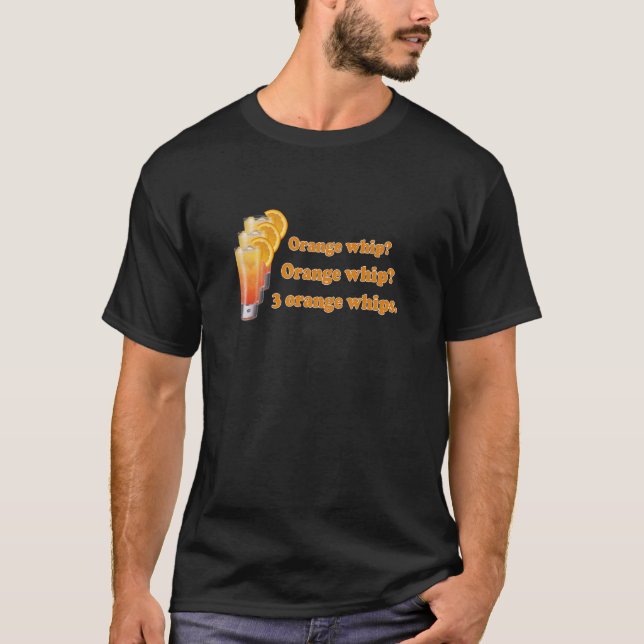 Camiseta Naranja Whip 3 Naranjas Azotes (Anverso)