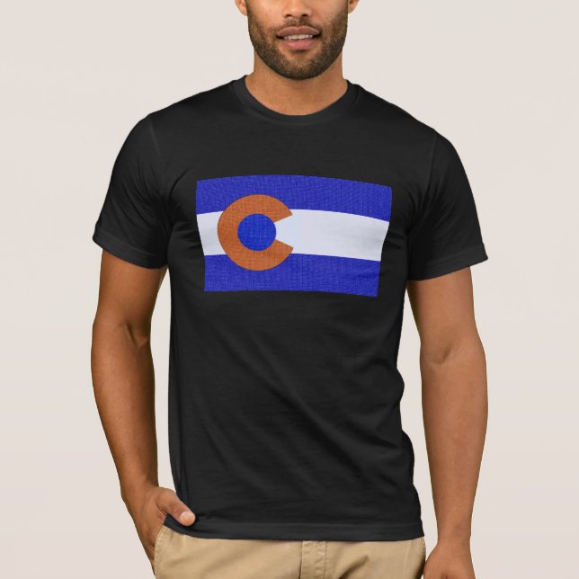 Camiseta Naranja y azul (Anverso)