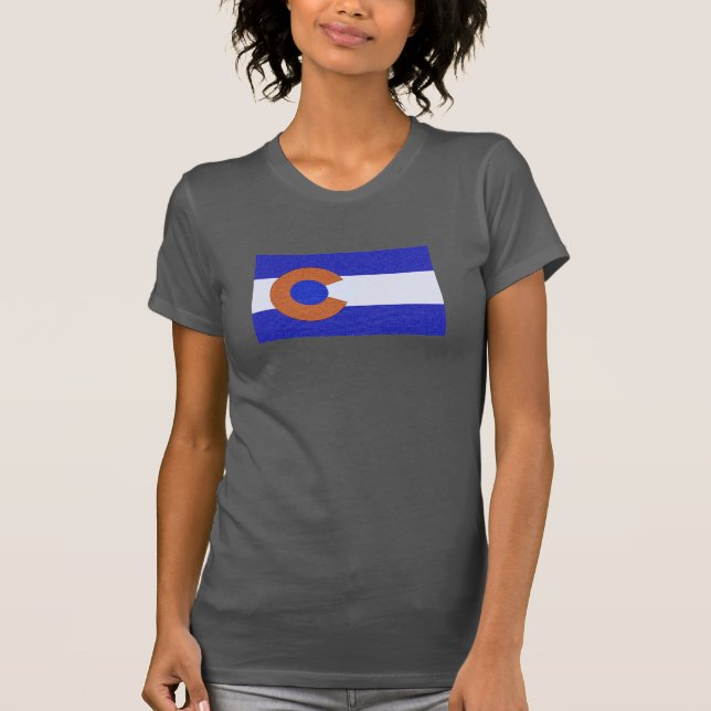 Camiseta Naranja y azul (Anverso)