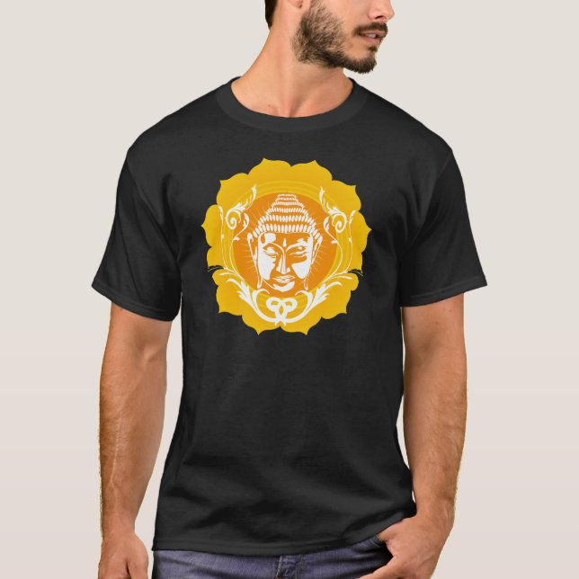 Camiseta Naranja y Buda Amarillo (Anverso)