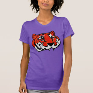 CAMISETA NARANJA Y TIGRE PURPLE