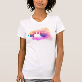 Camiseta Naranjas de la Mezquita de Ramadán y Púrpura