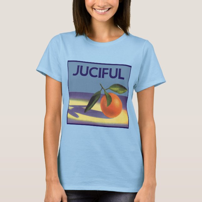 Camiseta Naranjas juiciosos (Anverso)