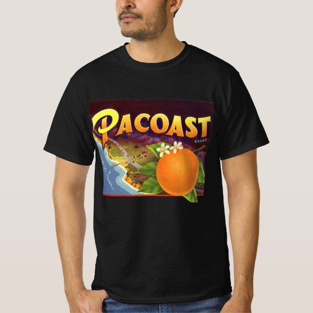 Camiseta Naranjas Pacoast (Anverso)