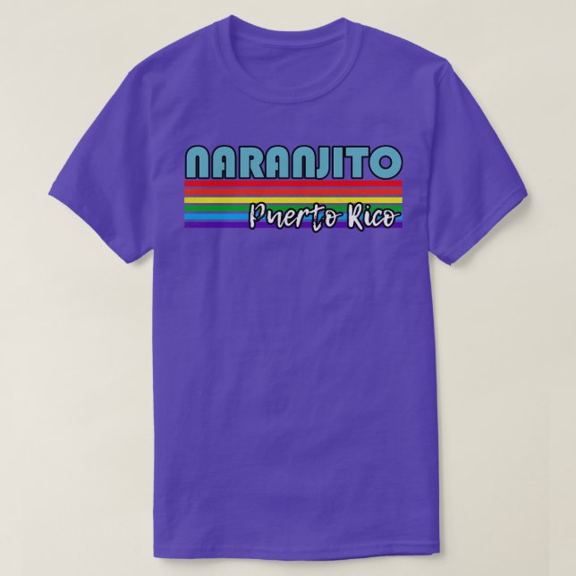 Camiseta Naranjito Puerto Rico Orgullo Naranjito LGBT Gift  (Diseño del anverso)