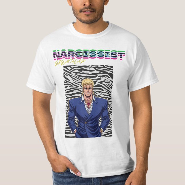 Camiseta Narcisista Gigachad (Anverso)