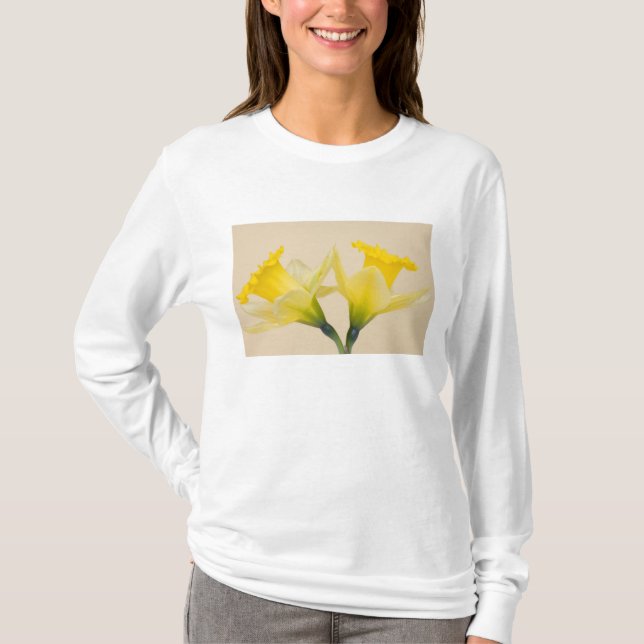Camiseta Narcisos amarillos (Anverso)