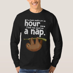 Camiseta Narcolepsia Sleep Sloth Conciencia Narcoléptica