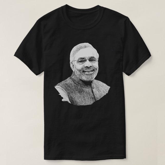 Camiseta Narendra Modi (Diseño del anverso)