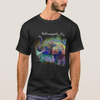 Nariz afortunada de Elephant~ del parque zoológico