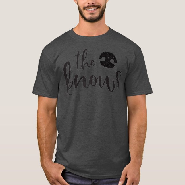 Camiseta Nariz de centeno canino conoce el olor de la nariz (Anverso)