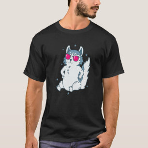 Camiseta Nariz de nieve de perro de Husky genial