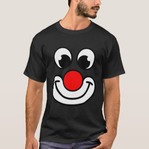 Camiseta Nariz de payaso Payaso Payaso Fraude Accesorios de