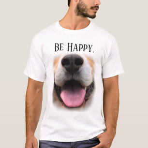 Camiseta Nariz de perro feliz