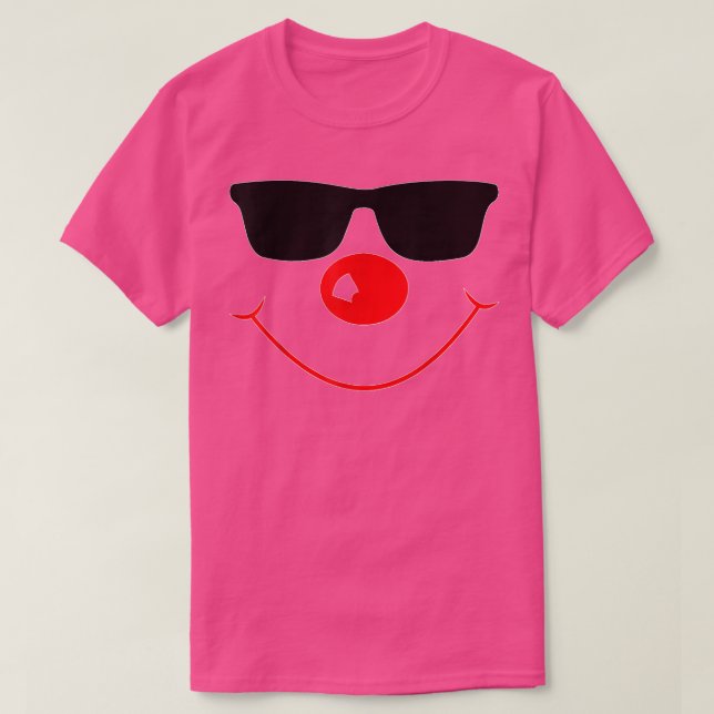Camiseta Nariz roja con gafas de sol de día 2022 (Diseño del anverso)