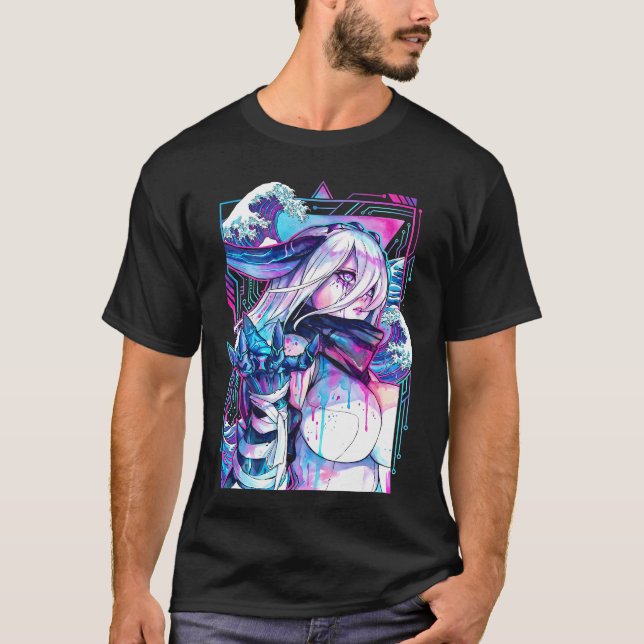 Camiseta Narja Defensa Basada en Búfer Caos Cero Pesadilla  (Anverso)