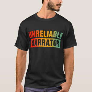 Camiseta Narrador no confiable