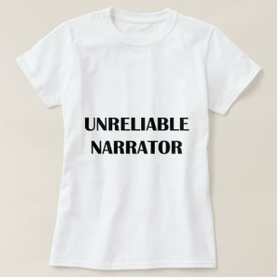 Camiseta Narrador no fiable