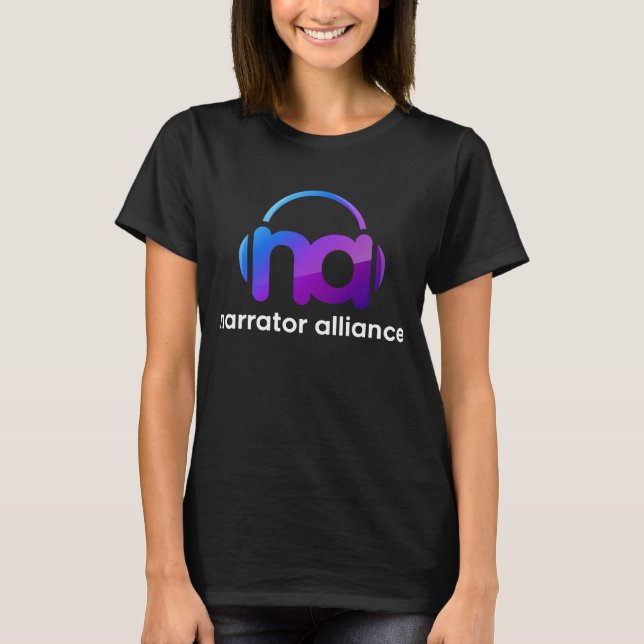 Camiseta Narrator Alliance Black T-Shirt (Anverso)