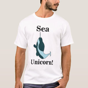Camiseta Narval Unicornio Marino Divertido